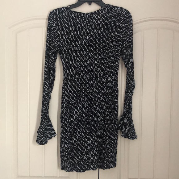 Forever 21 Black Spotty Dress - Picture 4 of 4